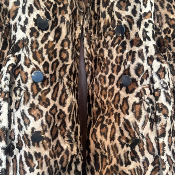 Animal Print Jacket Faux Fur - Picture 7 of 7